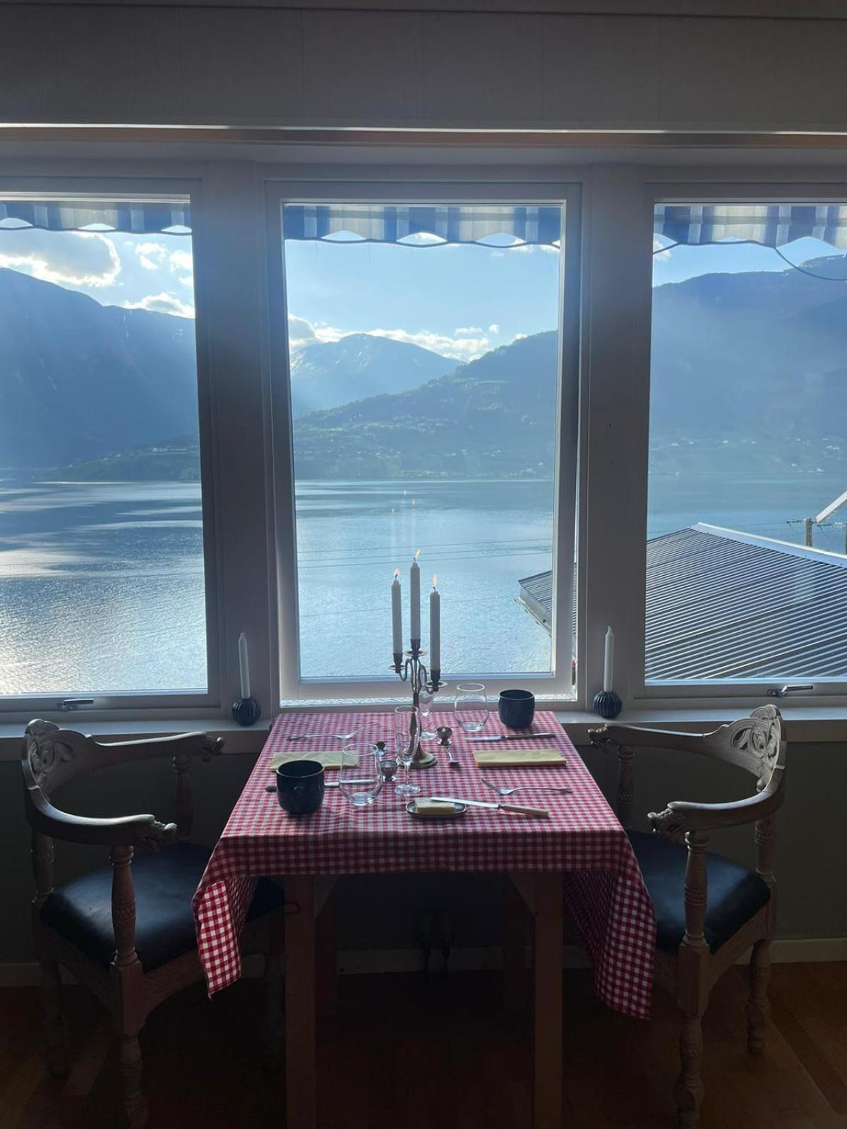 Grimo Fjord House 빌라 외부 사진